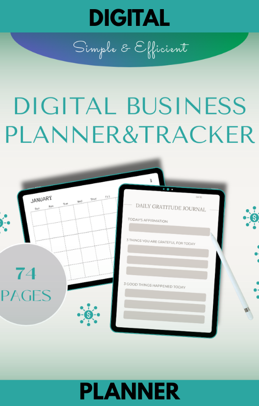 Digital Business Planner & Tracker